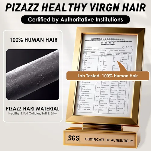 Vista 6 de Pizazz Honey Blonde Lace Front Wigs Human Hair Pre Plucked Natural Hairline 13x4 Glueless Wigs Human Hair 180 Density 4/27 Highlight Body Wave