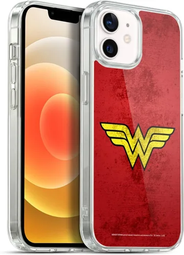 Vista 118 de Head Case Designs Funda de gel suave con licencia oficial de Wonder Woman DC Comics Classic Logos compatible con Apple iPhone 7 Plus/iPhone 8 Plus