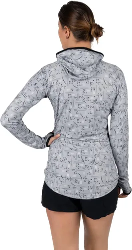 Vista 3 de BLACKSTRAP Camisa con capucha y cuello redondo UV para mujer