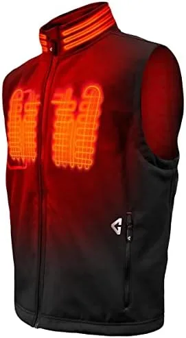 Vista 7 de Gerbing 7V Mens Torrid 2.0 Vest Battery Heated Vest for Men Battery Powered Winter Wear 8 Hour Run Time