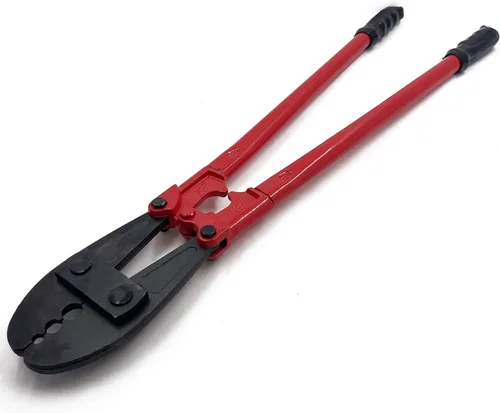 Vista 12 de Herramienta de prensado de cuerda de alambre 24" Hand Swager Crimper Compatible con mangas de aluminio de cobre de 1/16"- 3/16