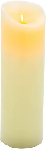 Vista 20 de Fire Tek - Vela de pilar sin llama de 3 x 8.7 pulgadas, 1 vela LED programable, llama bailarina, para el hogar, bodas y fiestas, vela blanca