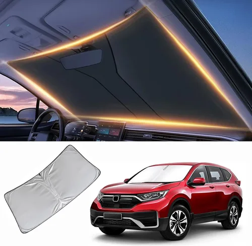Vista 34 de Parasol para parabrisas delantero, protector de visera, accesorios para automóvil