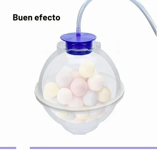 Vista 6 de Relleno de globos morados con bomba y alicates, alicates acampanados para ramo de globos, boda, cumpleaños, decoración de fiesta de Navidad