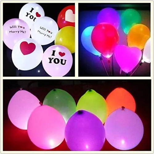 Vista 6 de Decoración de lámparas en bolas para fiestas de boda, luz de larga duración para linterna de papel, luz de flash LED multicolor, 100