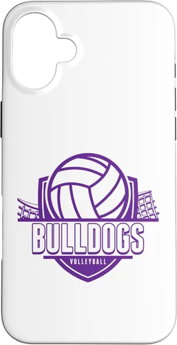 Vista 23 de Bulldogs Volleyball Back to School Spirit P Case for iPhone 17