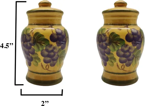 Vista 3 de ACK - Collection de cerámica pintada a mano Tuscany Grape., Tradicional Uva