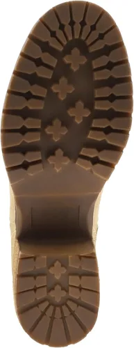 Vista 5 de MIA Jody - Botines de cuero vegano para mujer, botas Chelsea Beige
