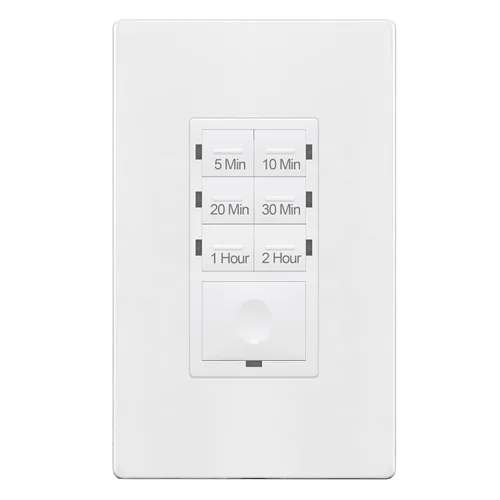 Vista 11 de ENERLITES Interruptor temporizador de cuenta regresiva de 1 hora, 1-5-10-20-30-60 minutos, para ventiladores de baño, calentadores, luces, indicador