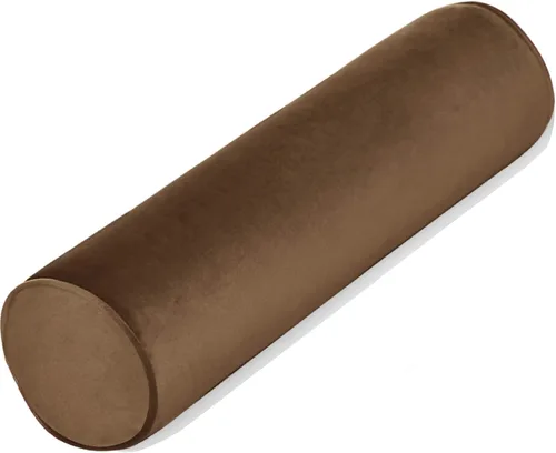 Vista 9 de Tinbolunce Almohada enrollable de espuma viscoelástica para rodilla/pierna/cuello - Cojín cilíndrico de luna llena/almohada cilíndrica redonda