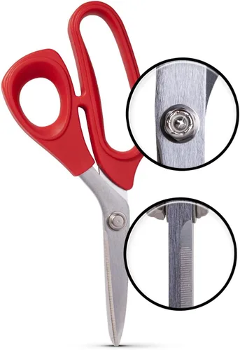 Vista 7 de VamPLIERS VT-2951 - Cortador de Kevlar de fibra óptica de 6 1/4 pulgadas + tijeras de Kevlar de fibra óptica VT-2953 de 8 pulgadas (hechas en Japón)