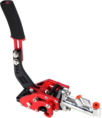 Vista 8 de Universal Racing Freno de mano hidráulico Drift E-Brake Manija de estacionamiento Freno de emergencia Palanca de engranajes Negro