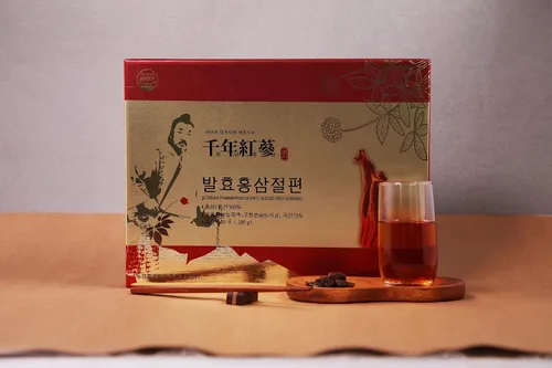 Vista 3 de Cheon-nyeon Ginseng rojo coreano fermentado miel en rodajas de ginseng rojo