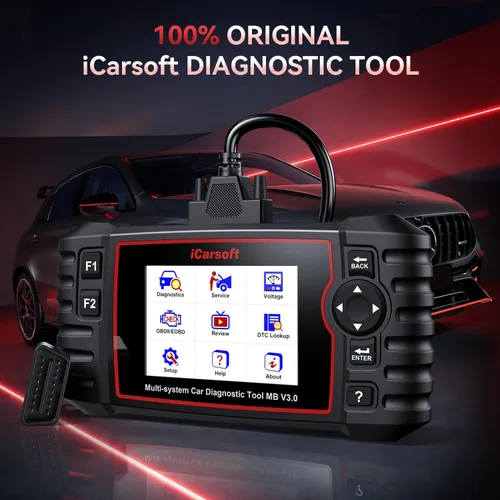 Vista 9 de Herramienta de diagnóstico bidireccional para la mayoría de Mercedes-Benz/Sprinter/Smart de 1996-2023 iCarsoft MB V3.0 Versión 2025 38+ servicio