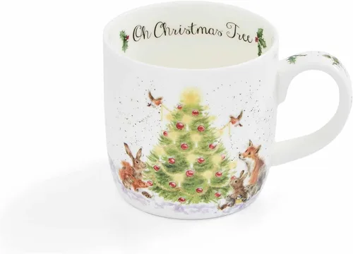 Vista 9 de Royal Worcester Wrendale Designs Taza de 14 onzas (Galletas para Santa)