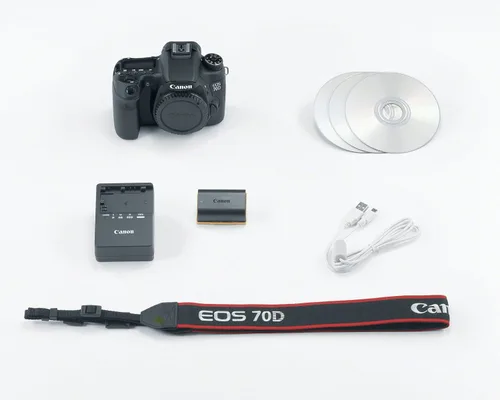 Vista 4 de Canon Cámara SLR digital EOS 70D (solo cuerpo) (renovada)
