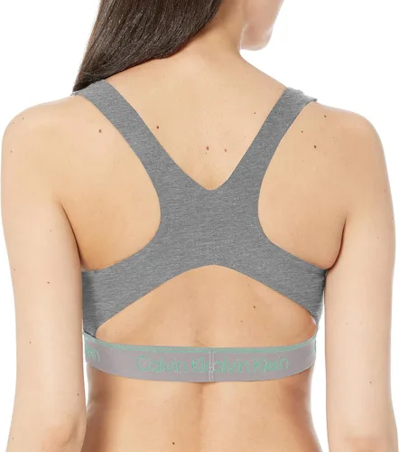 Vista 2 de Calvin Klein Bralette deportivo sin forro para mujer
