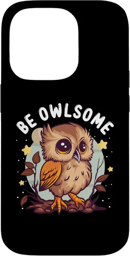 Vista 17 de Funda para iPhone 17 con diseño de humor de búho para los amantes de las aves nocturnas