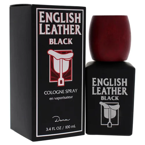 Vista 3 de English Leather Black de Dana para hombre 3.4 oz Colonia Spray Colonia clásica para hombre, fragancia de diseñador, uso diario, aroma masculino