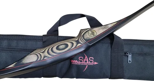 Vista 4 de SAS Southland Archery Supply - Funda larga con lazo tradicional de 4 pulgadas de ancho