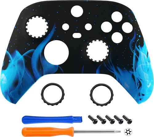 Vista 3 de eXtremeRate Versión ASR Carcasa personalizada para controlador inalámbrico Xbox Core - Anillos de frotamiento antiadherentes - Accesorios
