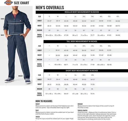 Vista 4 de Dickies - Mono de manga corta para hombre