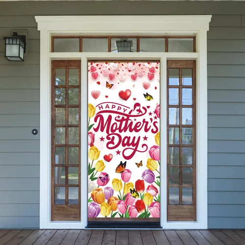 Vista 5 de Decoraciones para el Día de la Madre, Día de la Madre, Día de la Madre, decoración de fiesta del día de la madre, 71 x 35 pulgadas