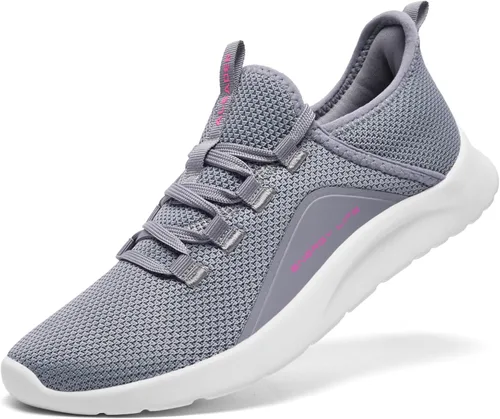 Vista 12 de ALEADER Energycloud - Tenis ligeros de mujer para caminar y correr Todo negro