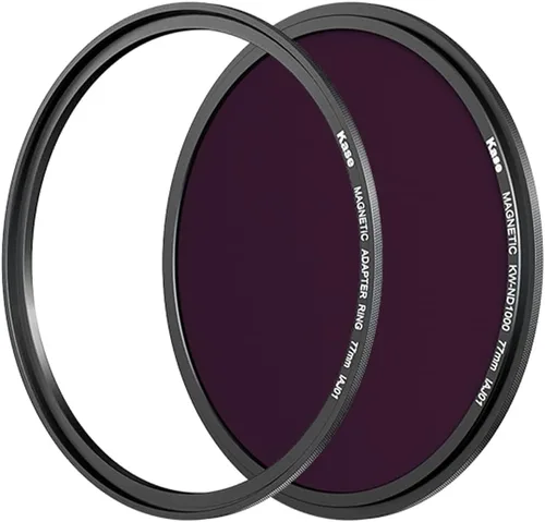 Vista 8 de Kase Wolverine ND1000 - Filtro magnético de densidad neutra (10 paradas) de 2.835 in con anillo adaptador de lente de 2.835 in para lente de cámara