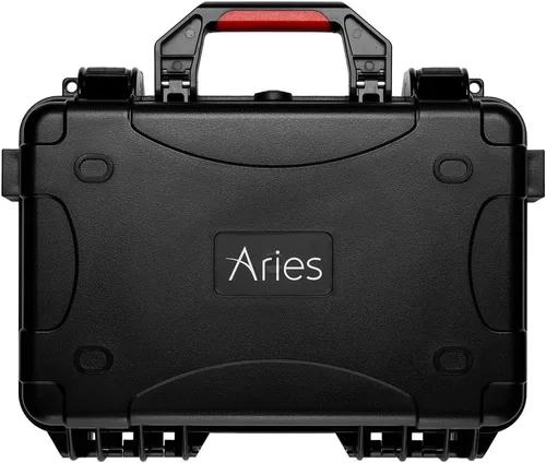 Vista 2 de Aries Estuche rígido impermeable para DJI Mini 3 y Mini 3 Pro, negro
