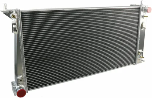 Vista 3 de Radiador de núcleo de 4 filas para Ford F150 Expedition/Lincoln Navigator Mark LT 4.2L 4.6L 5.4L, radiadores de aluminio de refrigeración de carreras