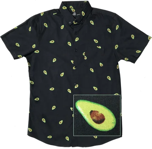Vista 41 de Molokai Surf - Camisas hawaianas de manga corta con botones y corte ajustado