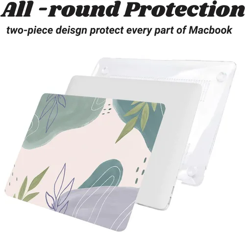 Vista 65 de Funda rígida compatible con MacBook Pro de 13 pulgadas 2012 2011 2010 2009 2008 versión A1278 con CD-ROM, funda de plástico para laptop cubierta