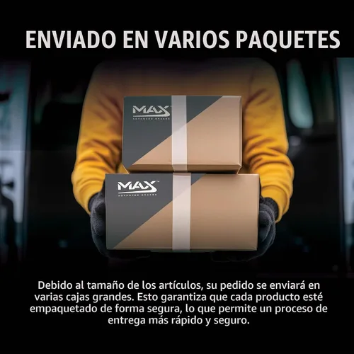 Vista 9 de Max Advanced Brakes Kit de freno delantero y trasero para Toyota Camry