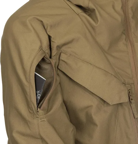 Vista 8 de Helikon-Tex Chaqueta Pilgrim Anorak para hombre, línea de Bushcraft duradera