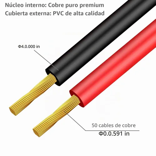 Vista 2 de Proster 4mm Enchufe Banana a Pinza de Cocodrilo - Cable de prueba eléctrica flexible de cobre puro de 15A 1000V de un metro para pruebas