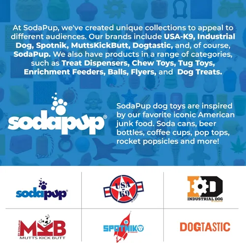 Vista 6 de SodaPup Garden eTray - Alimentador de enriquecimiento duradero fabricado en Estados Unidos con material no tóxico, seguro para mascotas, seguro