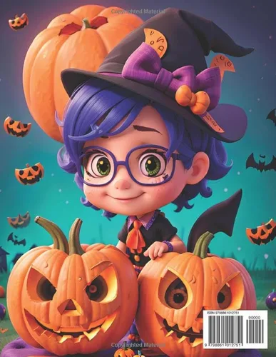 Vista 2 de Halloween 01 Coloring book for kids