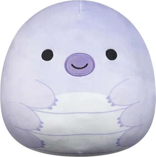 Vista 12 de Squishmallows Original 12 pulgadas Caine la tortuga de cuero naranja con gafas – Peluche oficial Jazwares (tamaño mediano)