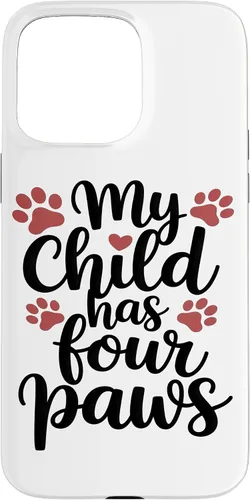 Vista 31 de My Child Has Four Paws Pet Parent Case for iPhone 17