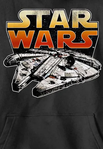 Vista 2 de STAR WARS Sudadera con capucha para niños