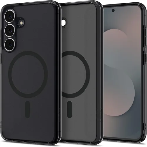 Vista 35 de Spigen Ultra Hybrid Metal Ring MagFit Diseñado para Funda Galaxy S24 Ultra (2024) [Protección de Grado Militar] Compatible con MagSafe - Blanco