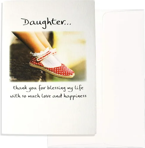 Vista 6 de Blue Mountain Arts Tarjeta de felicitación "For My Beautiful Daughter" es la tarjeta perfecta de Navidad, cumpleaños, graduación o "I Love You