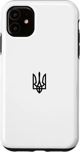 Vista 8 de Símbolo de Tridente ucraniano - Ucrania Tryzub Funda para iPhone 17