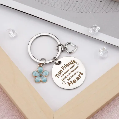 Vista 4 de Best Friend Friendship Gifts for Women Keychain, Birthday Gifts for Women Friendship, Graduation Gifts for Friends