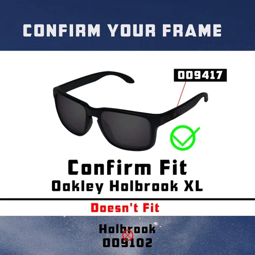 Vista 5 de Holbrook XL - Lentes de repuesto para gafas de sol Oakley OO9417 polarizadas