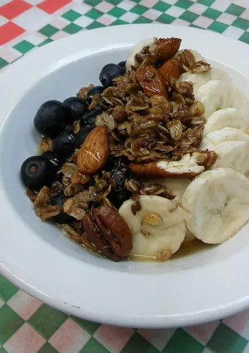 Vista 4 de Granola de albaricoque, arándano, coco y nuez de macadamia (paquete de 2)