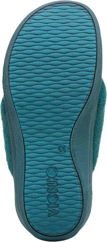 Vista 4 de Vionic - Indulge Gracie - Pantuflas para mujer con soporte ortopédico oculto para arco ortopédico