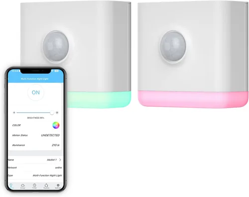 Vista 7 de THIRDREALITY Luz nocturna multifunción, repetidor Zigbee, 3 en 1 combina un sensor de movimiento, un sensor de iluminación y luz nocturna
