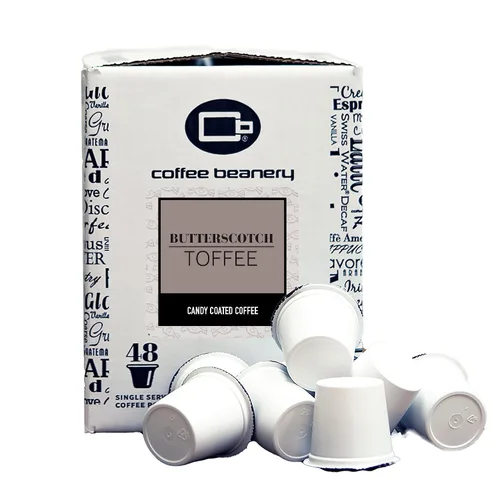 Vista 76 de Cápsulas de café de coco hawaiano de Coffee Beanery 48 unidades a granel, café Arbica tostado medio
